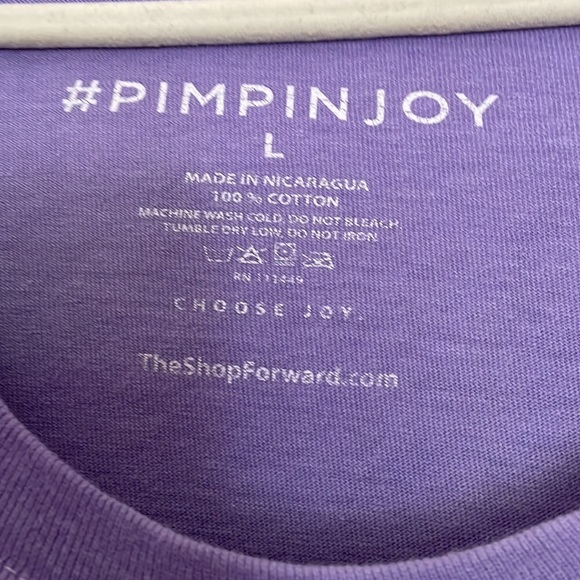 Lavender “PIMPINJOY” long sleeve - Picture 3 of 4